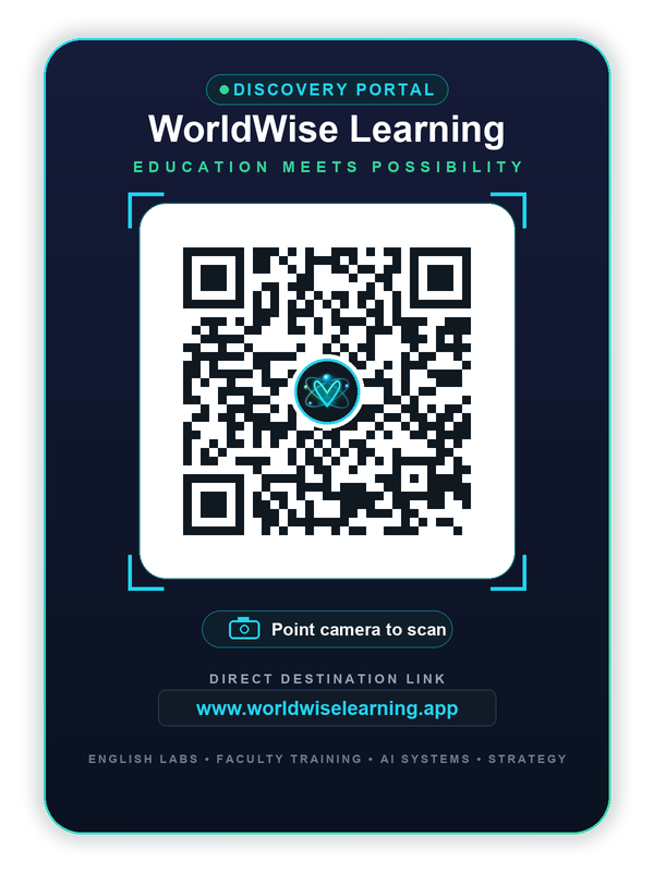 Scan to visit www.worldwiselearning.app