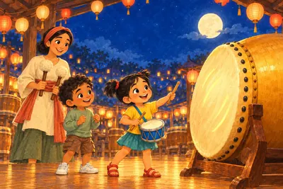 Cover of Mina and the Midnight Drum