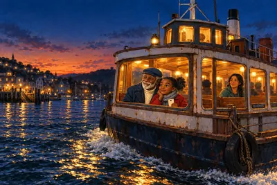 Cover of The Last Seat on the Night Ferry